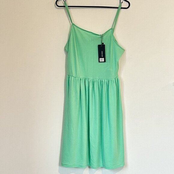 NWT Vero Moda Jade Green Ilane Camisole Dress - Size: Medium - Picture 2 of 9